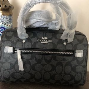 NWT’s Coach Rowan Satchel Signature Canvas and Leather